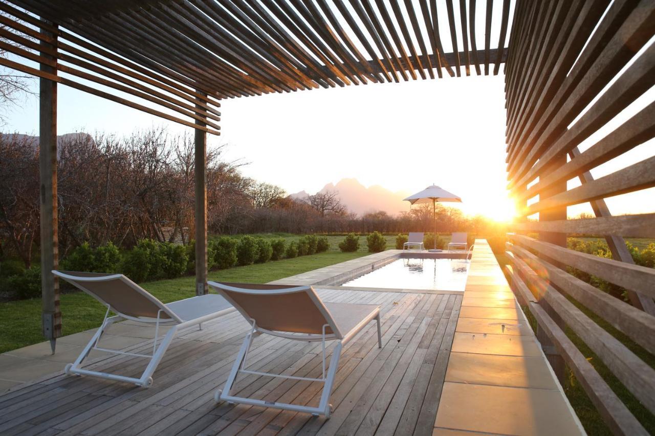 La Chataigne Wines & Guest Cottages Franschhoek Buitenkant foto